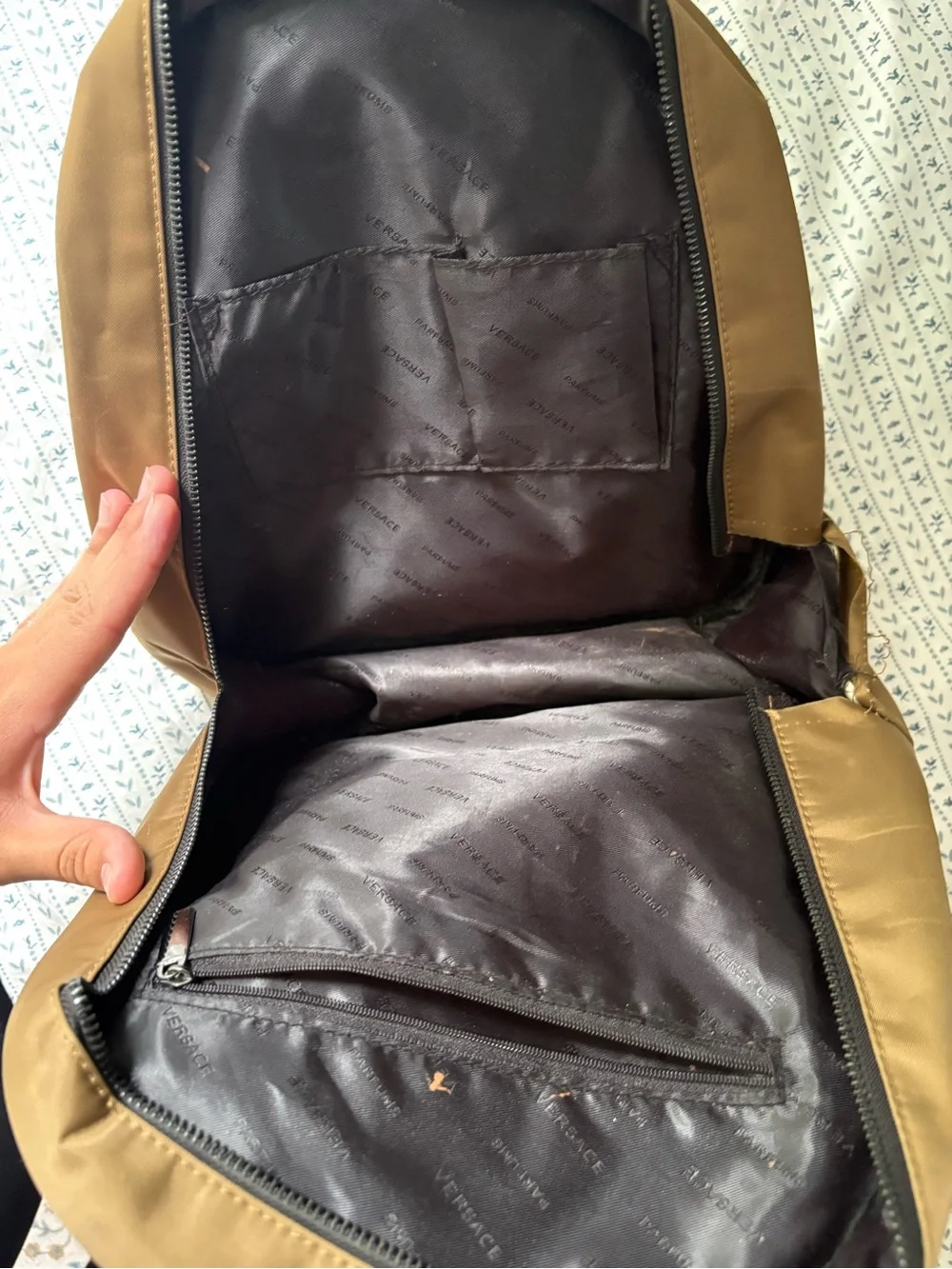 Versace backpack rich
